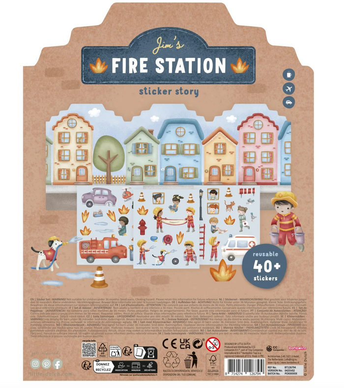 Stickers story | Pompiers