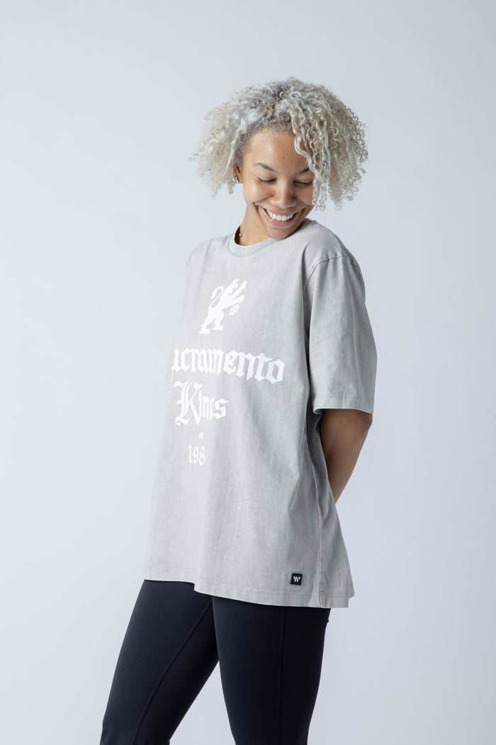 Stone Washed Sacramento Kings Tee