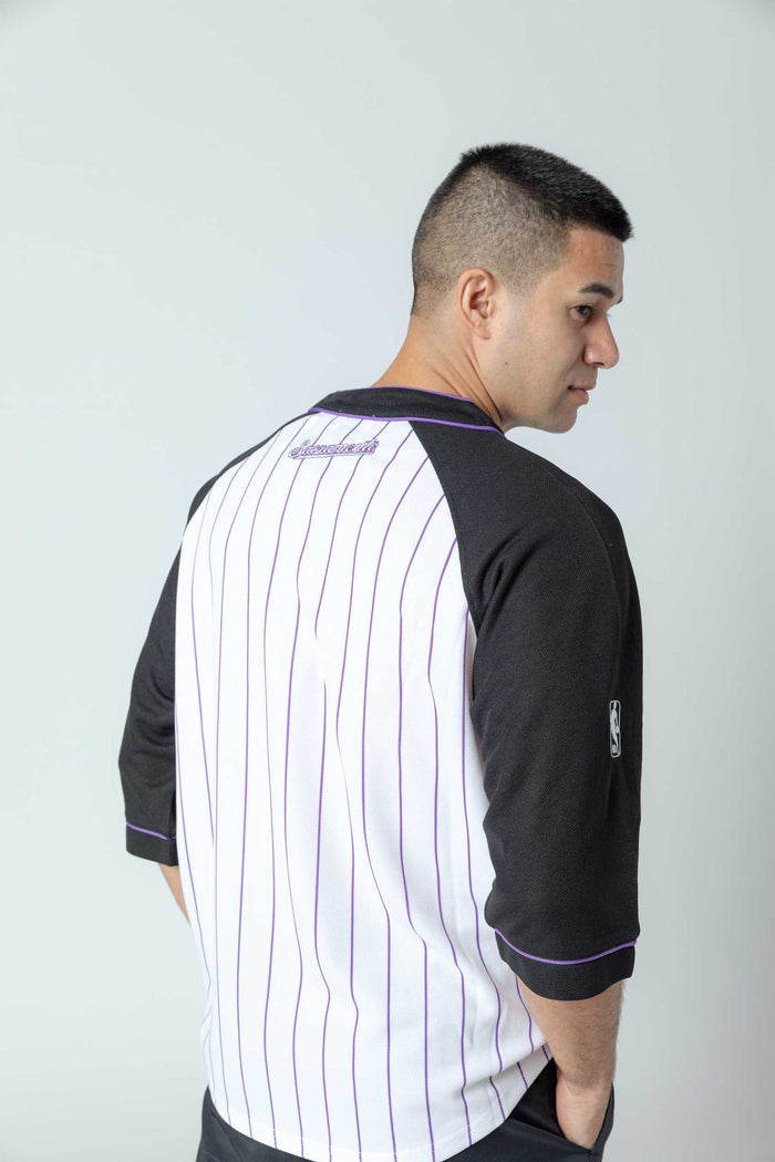 Striped Batting Raglan