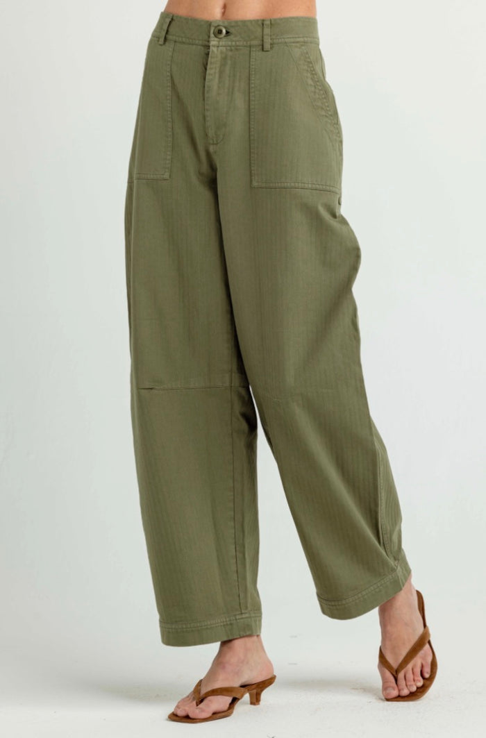 Su181 Olive Trouser