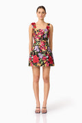 Talia Mini Dress Floral - Dress - Elliatt