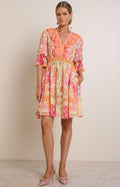 Tara Chiffon Dress, color_pink