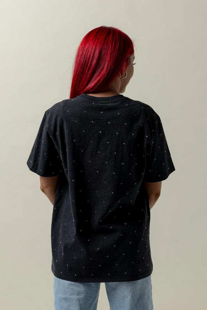 The Lion Crystal Mesh Tee