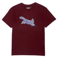 Theories Conscious Kitty T-Shirt maroon pure board shop