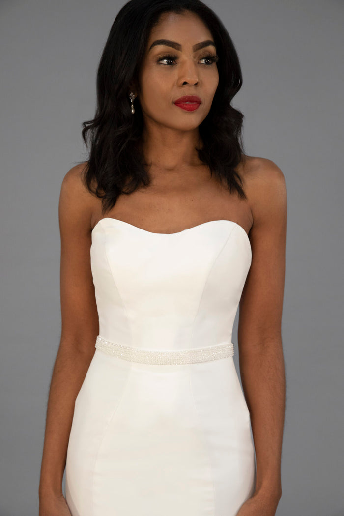 Thick Beaded and Tulle Belt - Accessory - Grace and Goddess