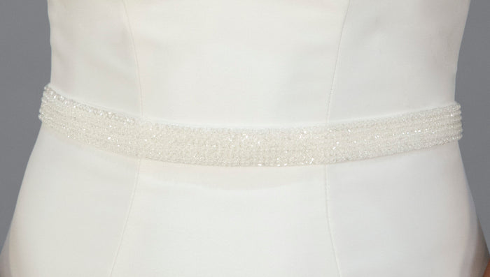 Thick Beaded and Tulle Belt - Accessory - Grace and Goddess