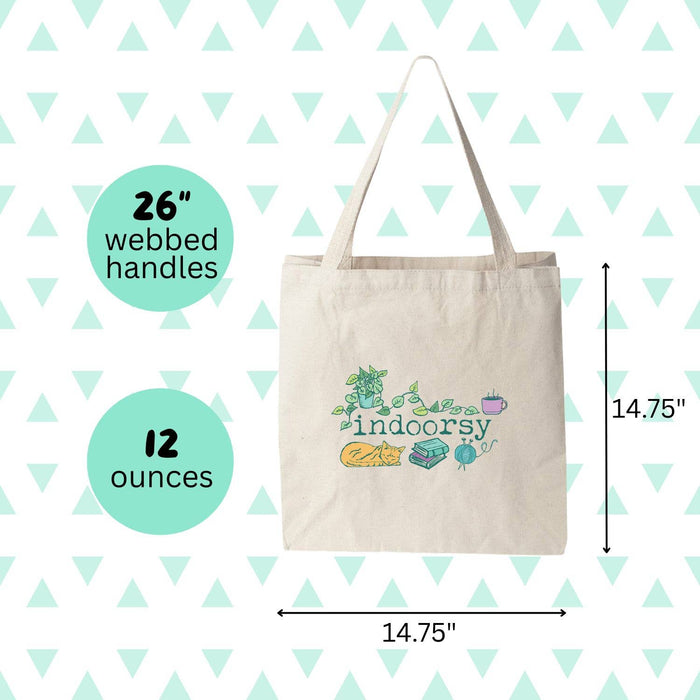 This Is My Book Bag - Colorful Tote Bags