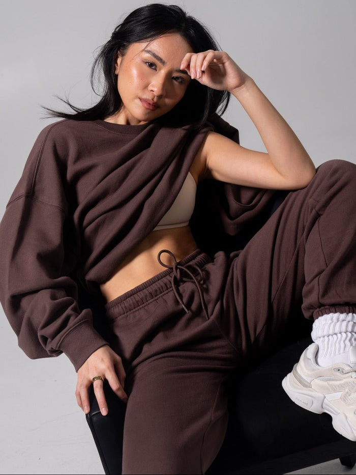 Threads Crew Pullover - Espresso