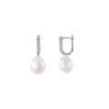 Tidal Earring Silver - Jewellery - Bianc