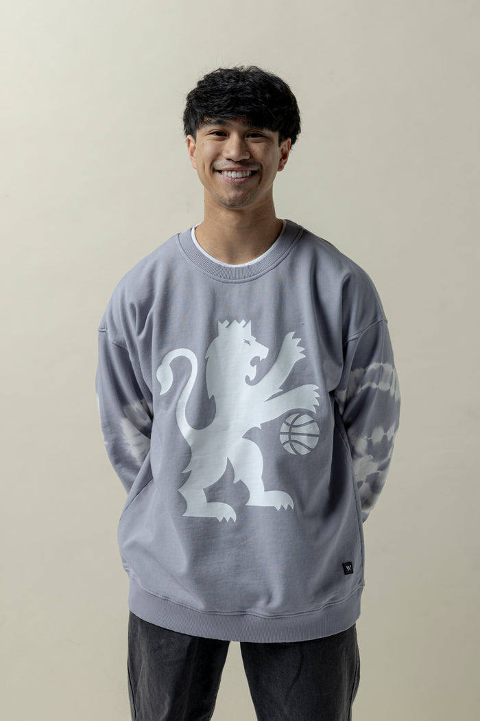 Tie Dye Sleeve Crewneck