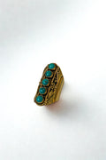 Private Label RINGS Turquoise Turquoise 5 Balls Ring