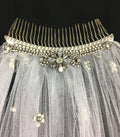 Veil V733: Rivini Beaded Fingertip veil