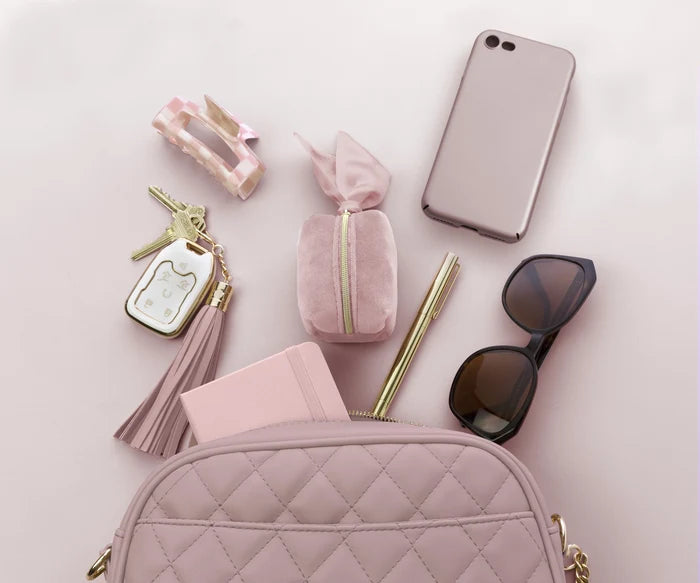Velvet Minimergency Kits for Bridesmaids Dusty Pink - Giftware - Pinch Provisions