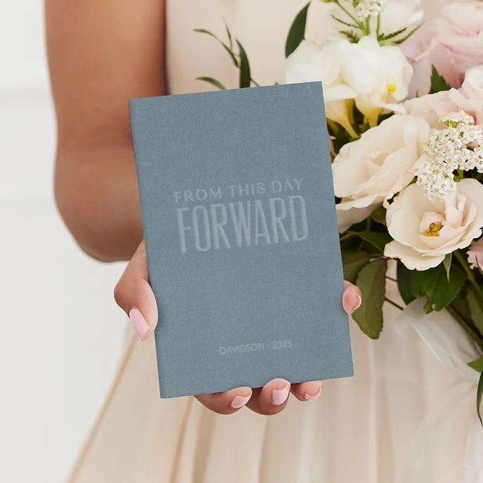 Velvet Vow Pocket Notebook From This Day Forward - Giftware - Weddingstar