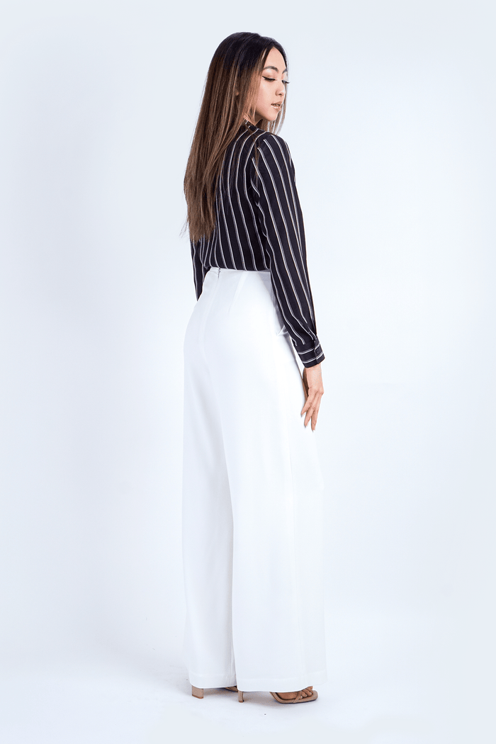 Chloe Dao PANTS White Straight Leg Cheryl Pants