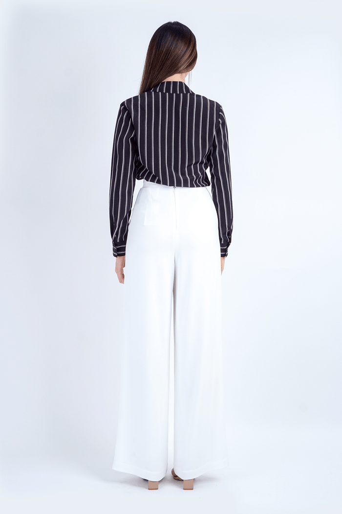 Chloe Dao PANTS White Straight Leg Cheryl Pants