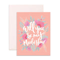 Will You Be My Maid Of Honour Card - Giftware - Fox and Fallow