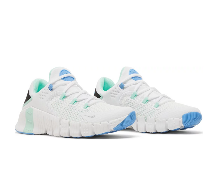 Women's Nike Free Metcon 4 (White/Teal/Blue)