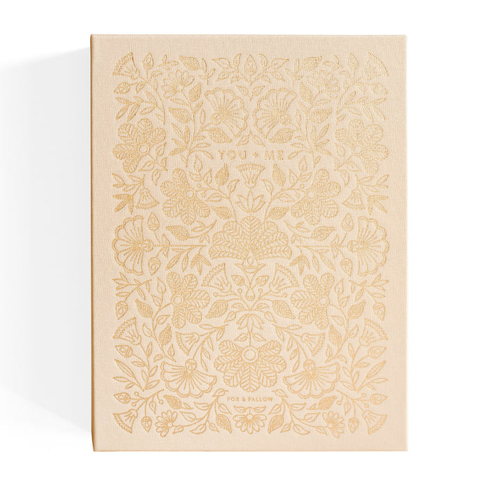 You + Me Wedding Planner Hard Cover Champagne - Giftware - Fox and Fallow