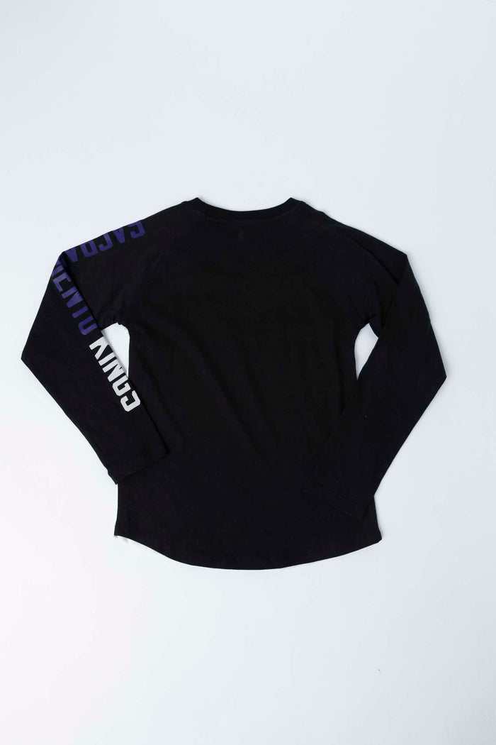 Youth Covertime Long Sleeve Raglan Tee